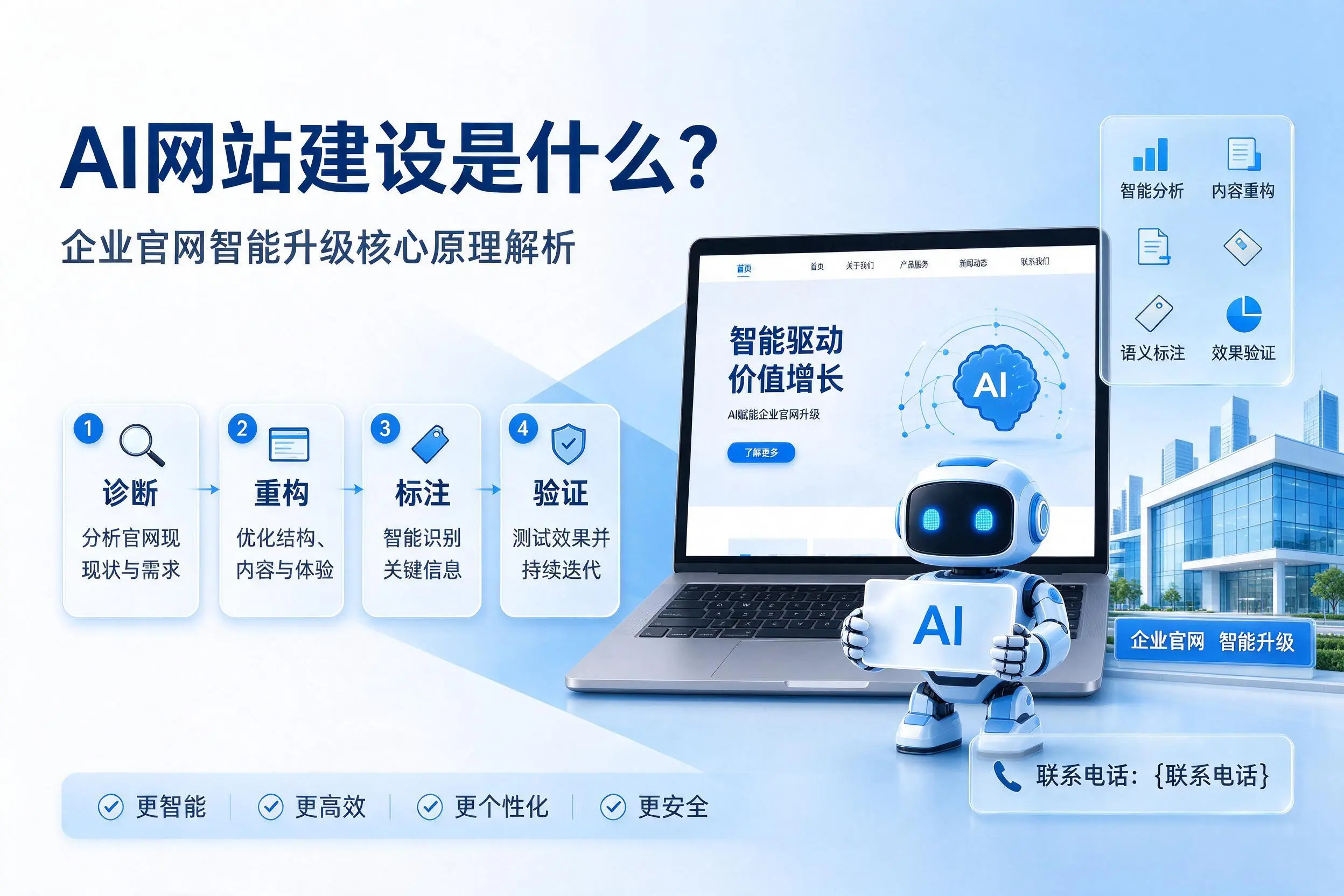 AI网站建设是什么？济宁企业官网智能升级核心原理解析